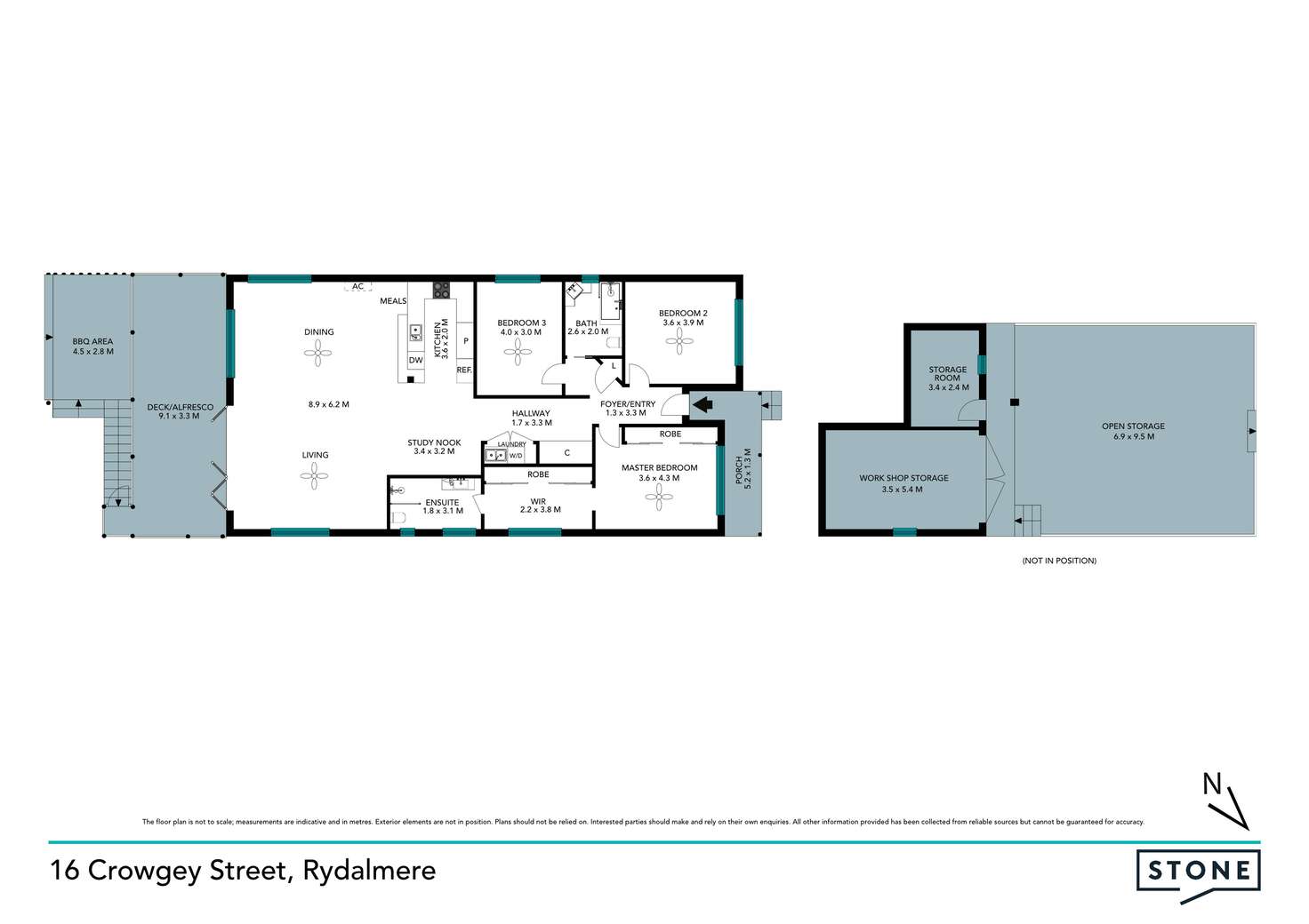 Floorplan of Homely house listing, 16 Crowgey Street, Rydalmere NSW 2116