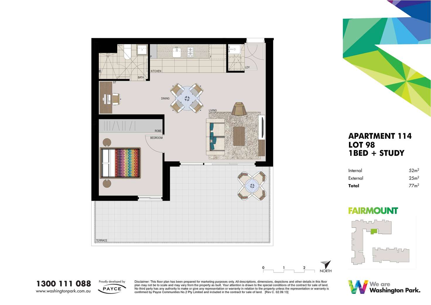 Floorplan of Homely apartment listing, 114/1 Vermont Crescent, Riverwood NSW 2210