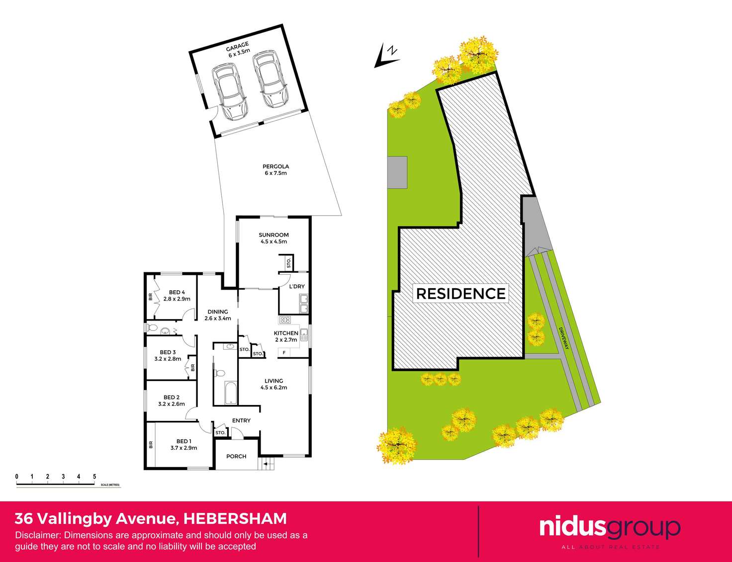 Floorplan of Homely house listing, 36 Vallingby Avenue, Hebersham NSW 2770