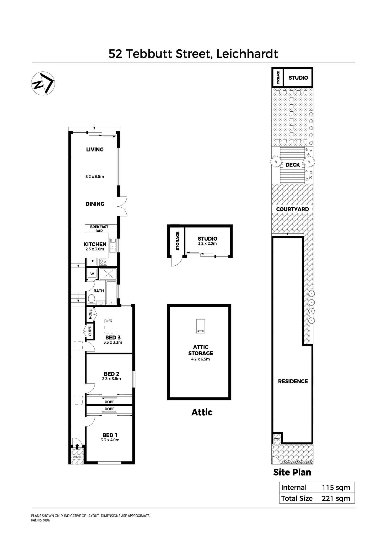 Floorplan of Homely house listing, 52 Tebbutt Street, Leichhardt NSW 2040