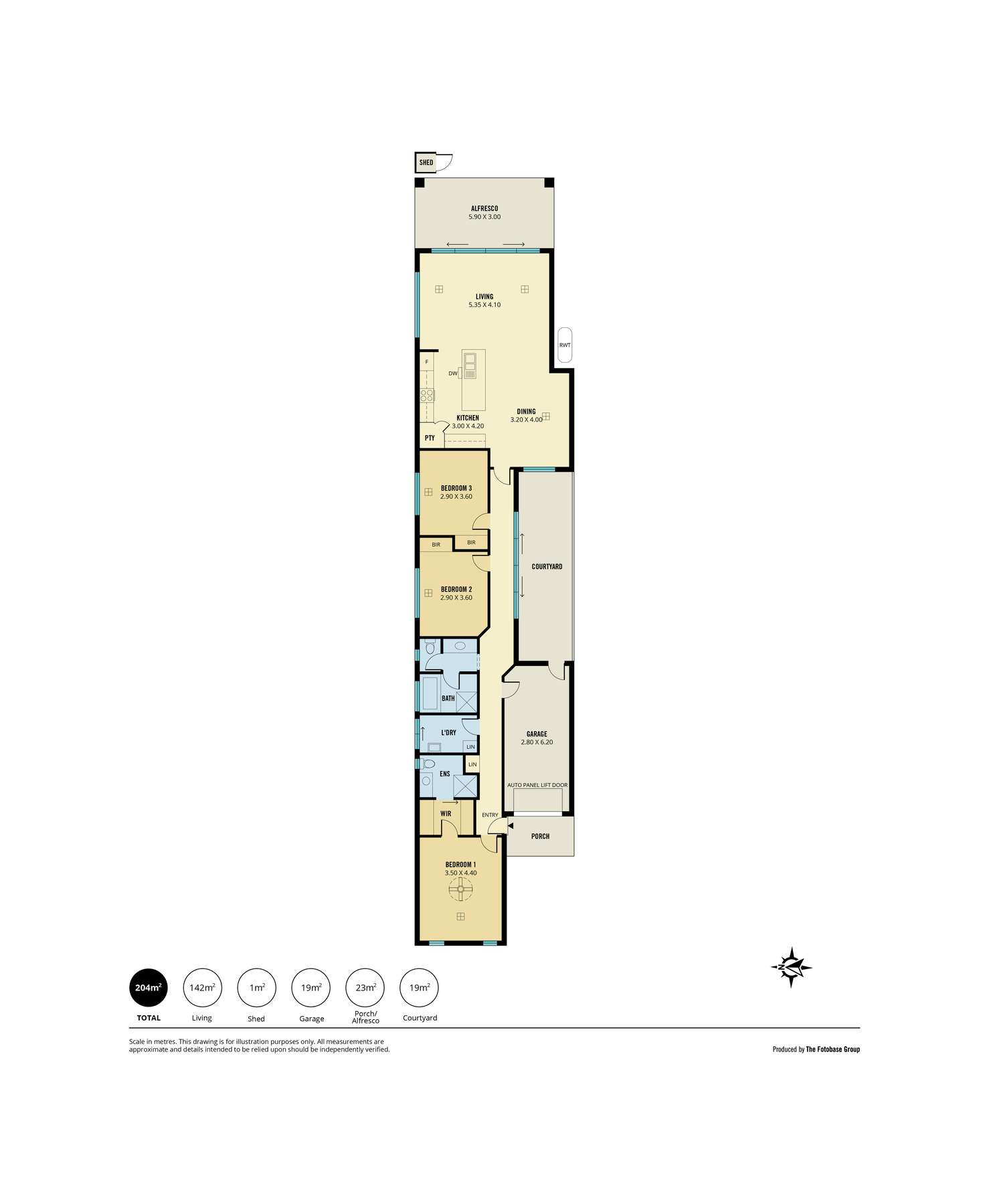 Floorplan of Homely house listing, 9B Meadow Avenue, Campbelltown SA 5074