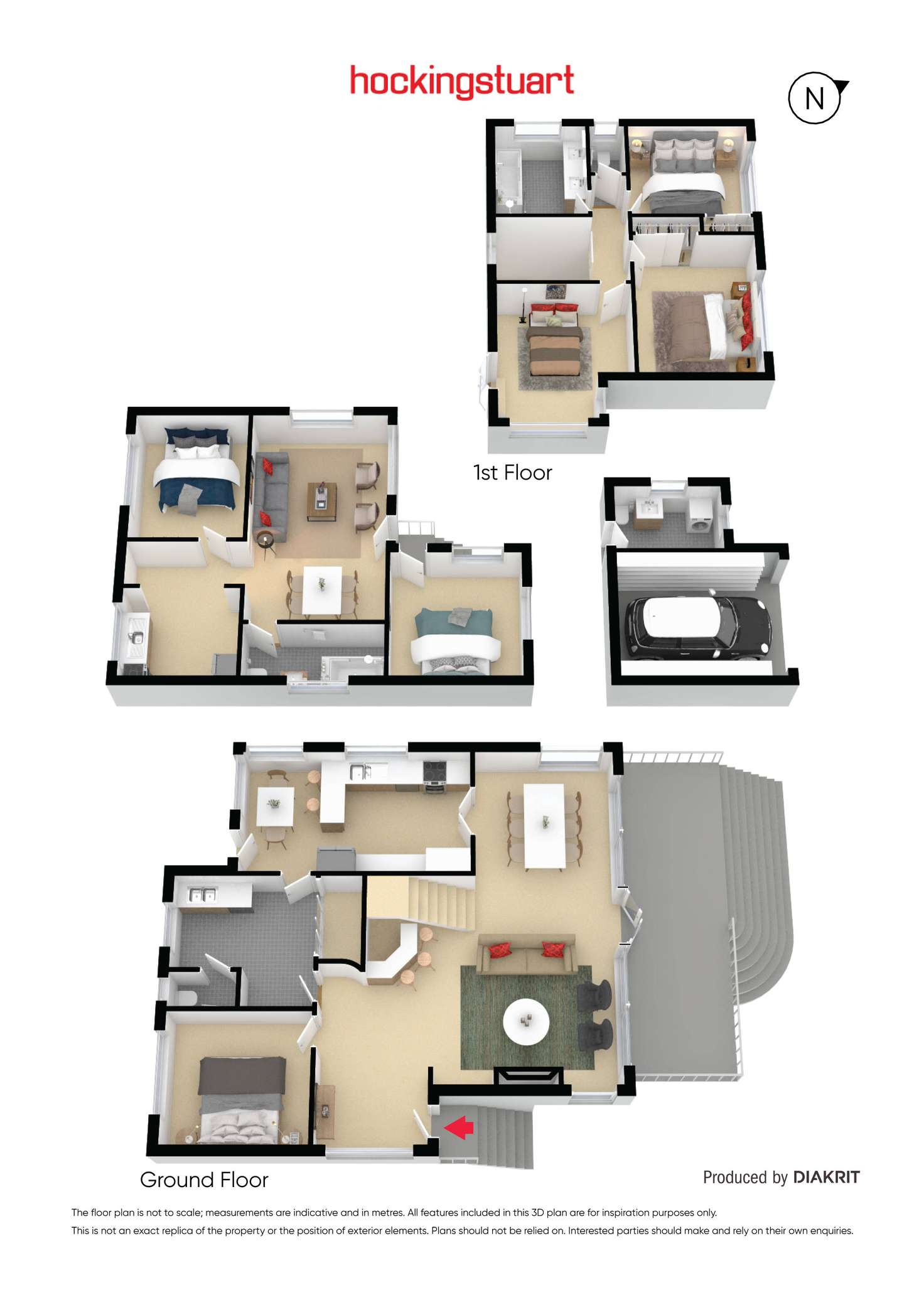 Floorplan of Homely house listing, 23 Bloomfield Avenue, Maribyrnong VIC 3032