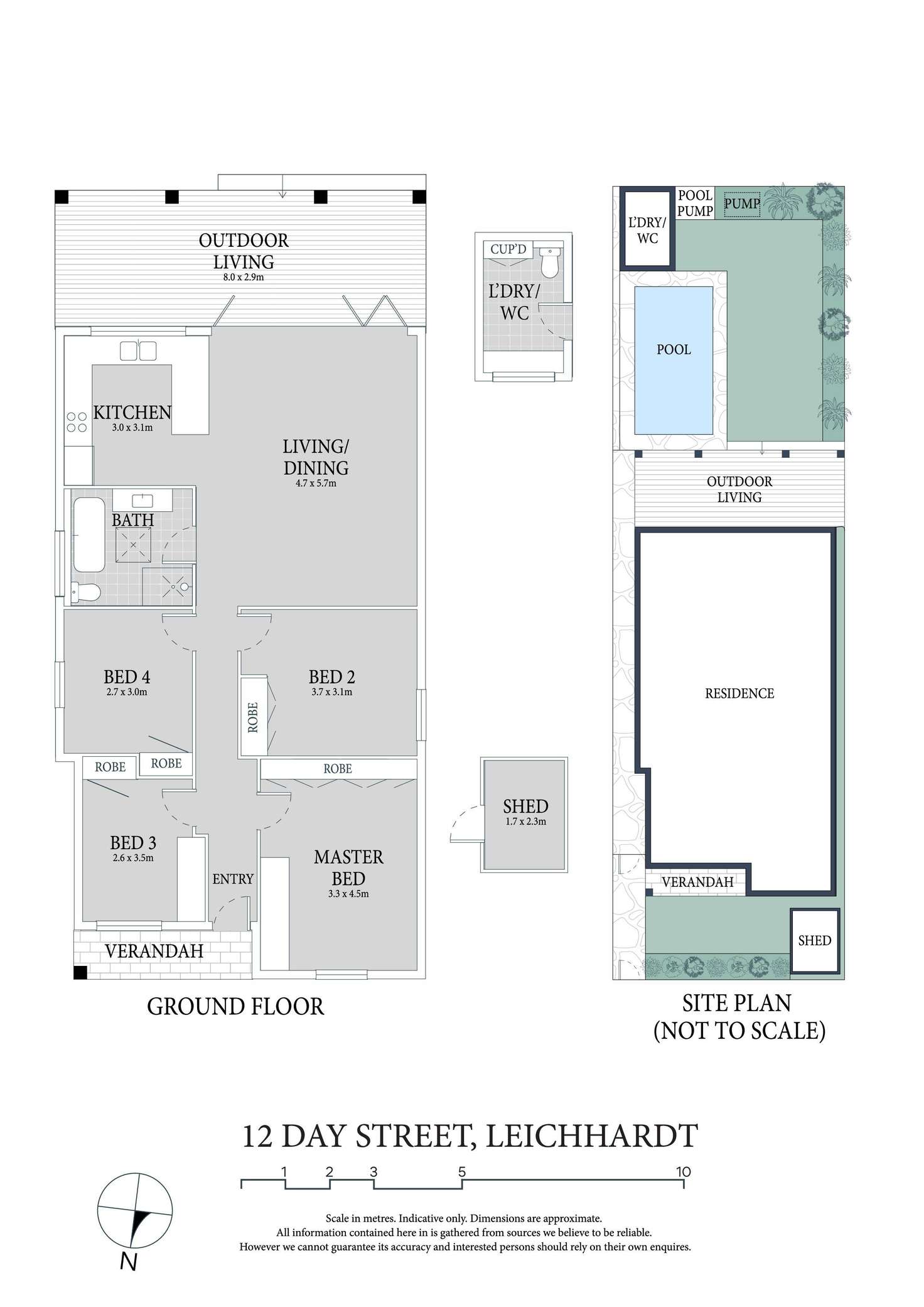 Floorplan of Homely house listing, 12 Day Street, Leichhardt NSW 2040