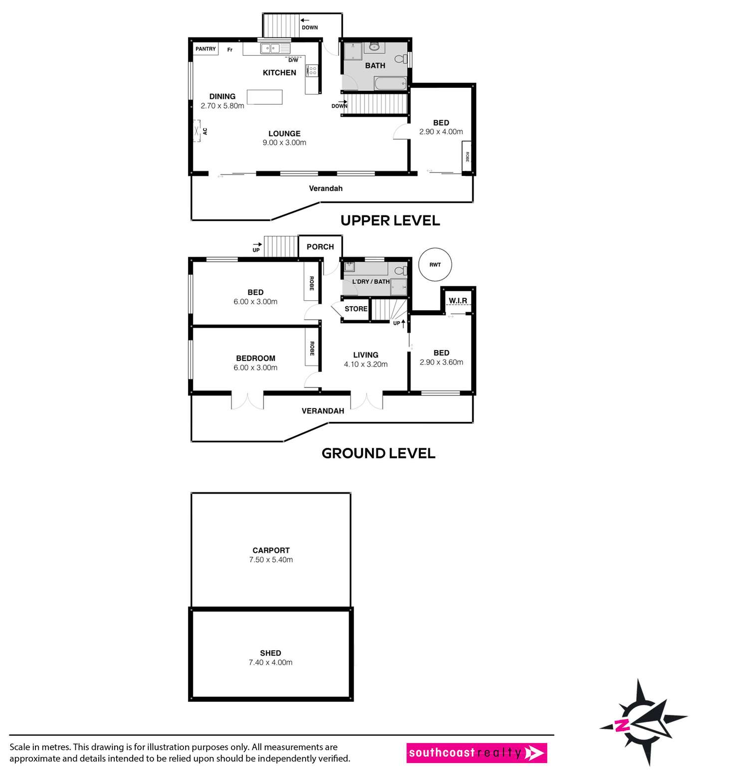 Floorplan of Homely house listing, 22 Norma Crescent, Encounter Bay SA 5211