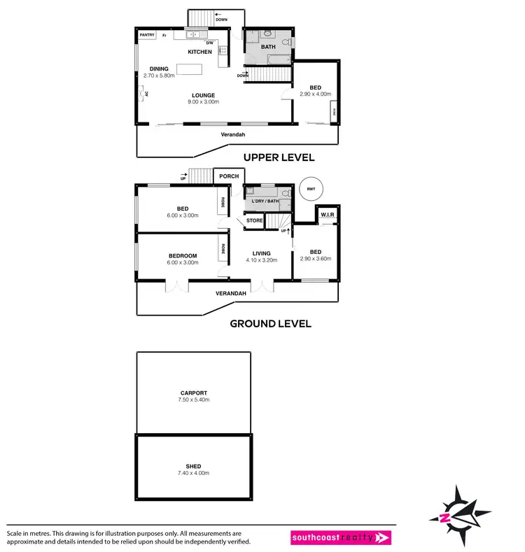 Floorplan of Homely house listing, 22 Norma Crescent, Encounter Bay SA 5211