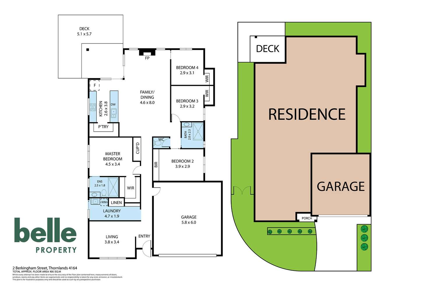 Floorplan of Homely house listing, 2 Berkingham Street, Thornlands QLD 4164