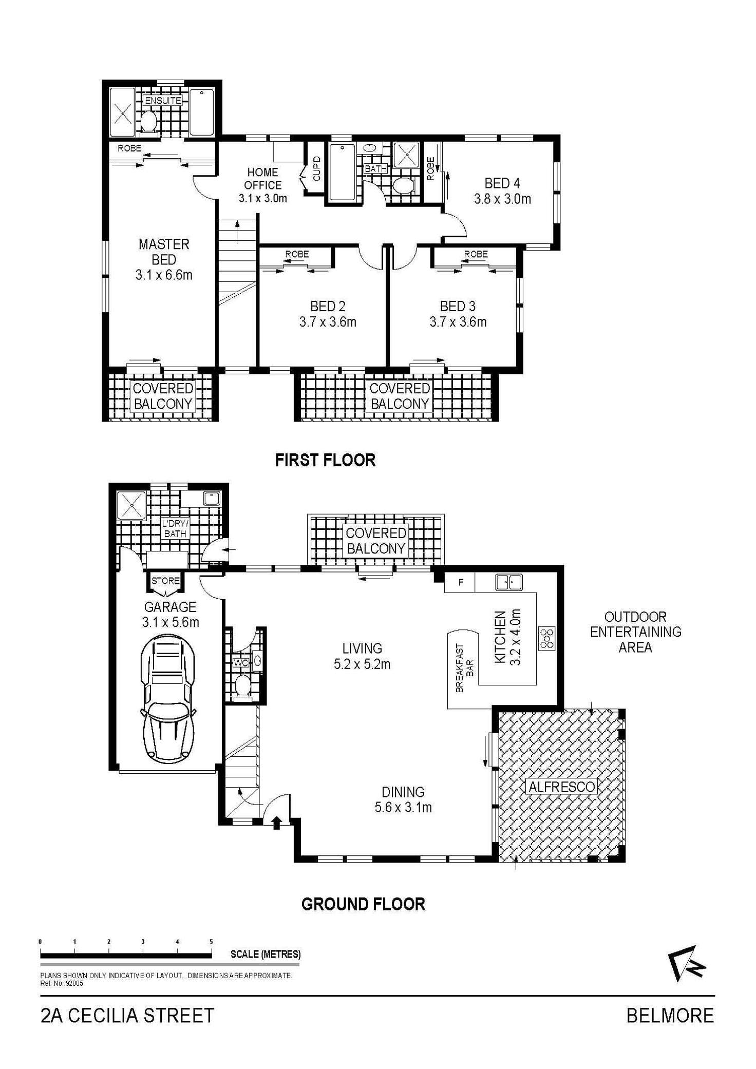 Floorplan of Homely house listing, 2a Cecilia Street, Belmore NSW 2192