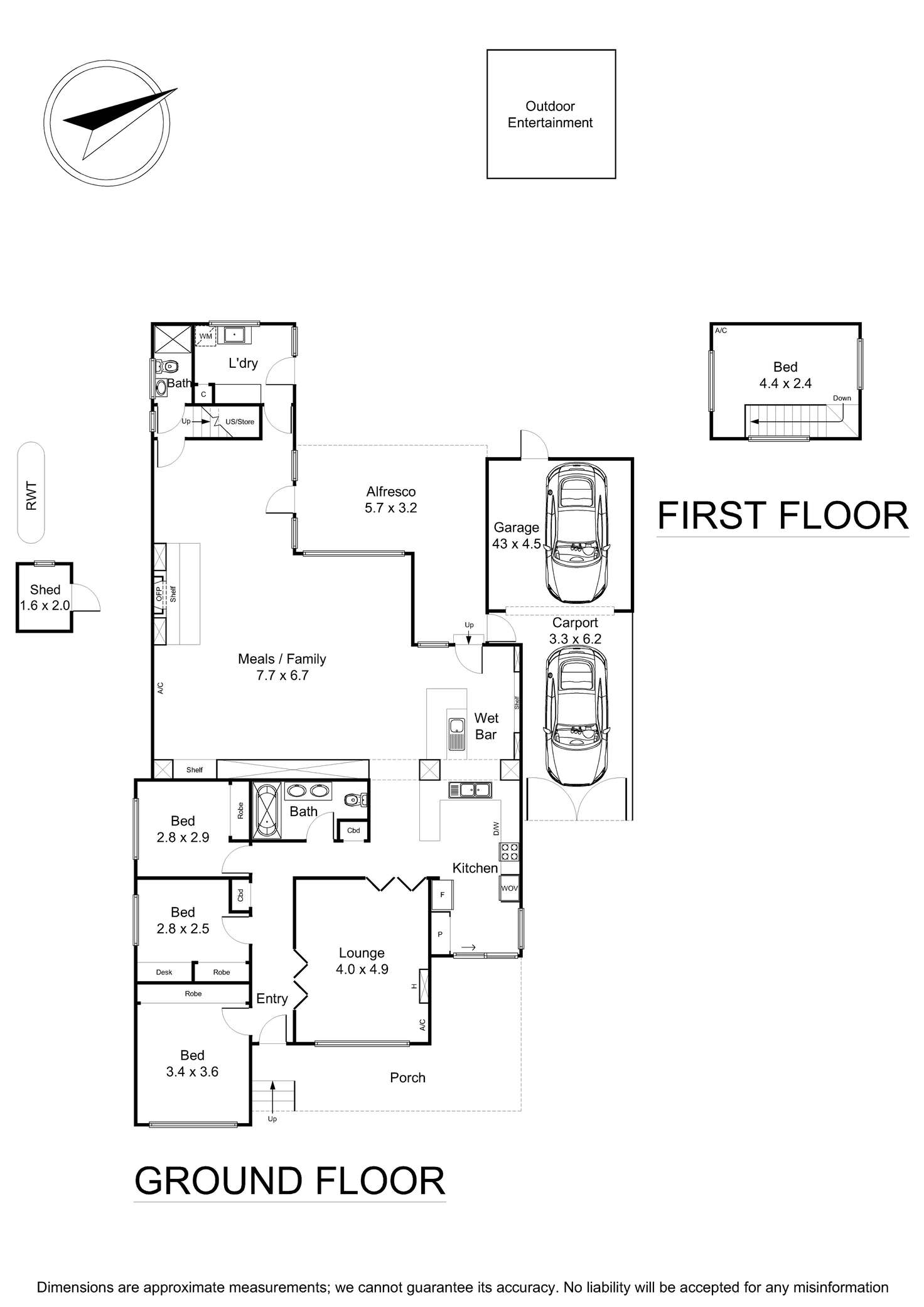 Floorplan of Homely house listing, 7 Mingana Road, Wantirna South VIC 3152