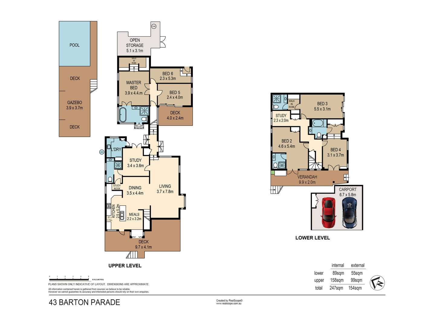 Floorplan of Homely house listing, 43 Barton Parade, Balmoral QLD 4171