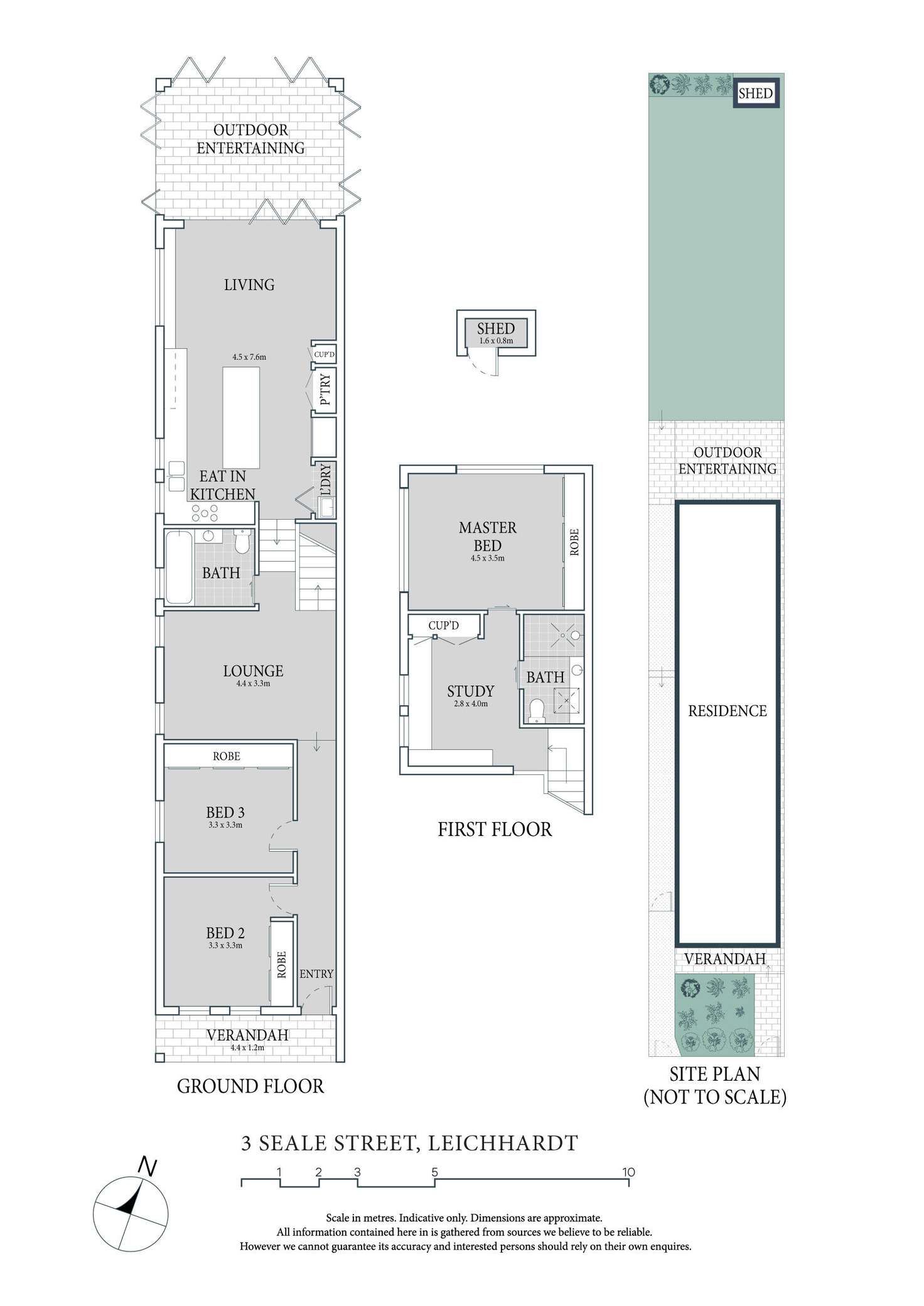 Floorplan of Homely house listing, 3 Seale Street, Leichhardt NSW 2040