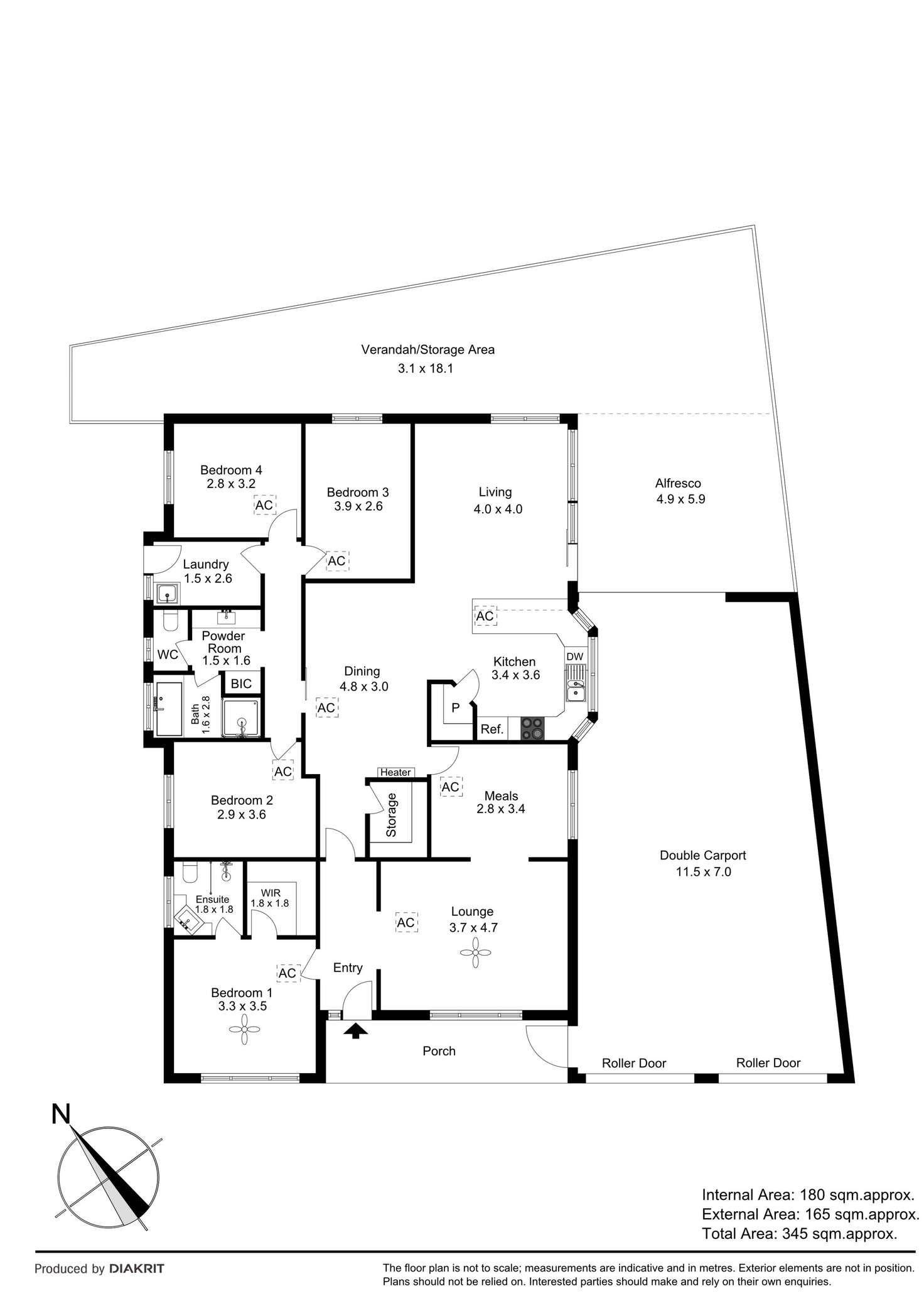 Floorplan of Homely house listing, 10 Horsens Way, Parafield Gardens SA 5107