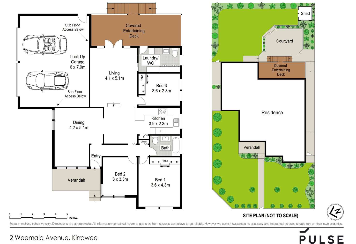 Floorplan of Homely house listing, 2 Weemala Avenue, Kirrawee NSW 2232