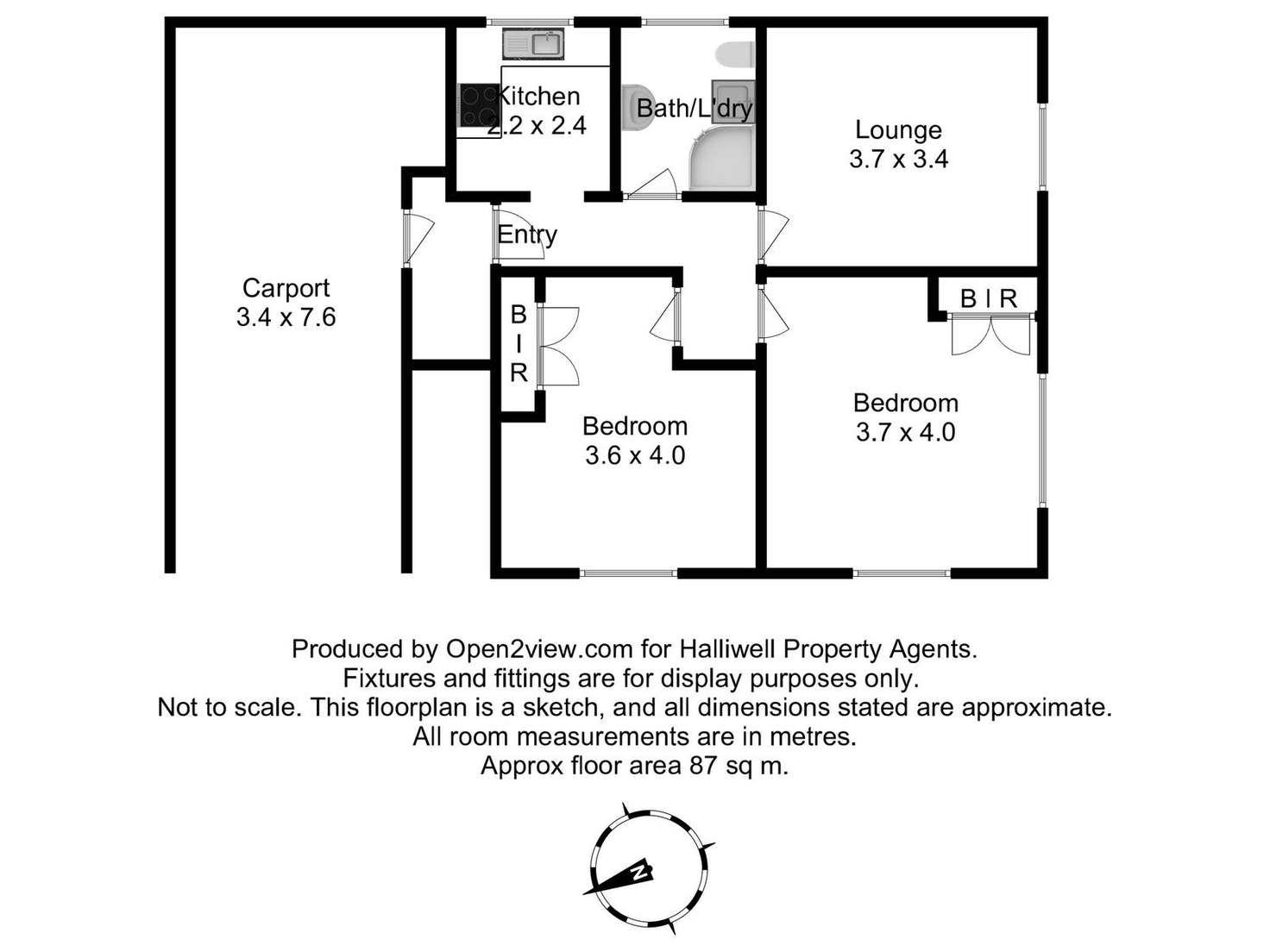 Floorplan of Homely apartment listing, 1/74 Steele Street, Devonport TAS 7310