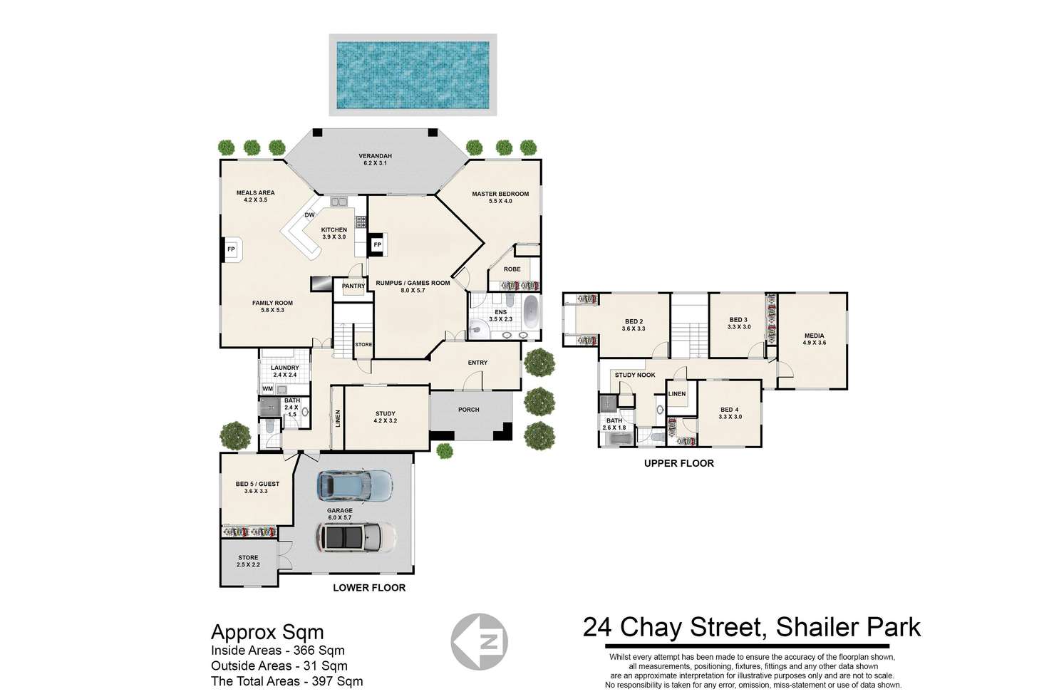 Floorplan of Homely house listing, 24 Chay Street, Shailer Park QLD 4128