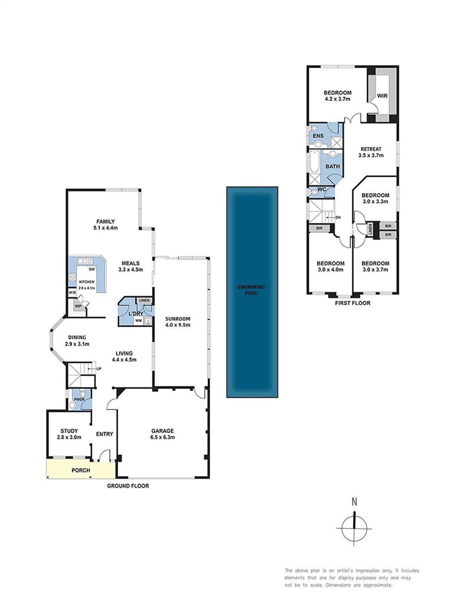 Floorplan of Homely house listing, 19 Kyneton Circuit, Caroline Springs VIC 3023