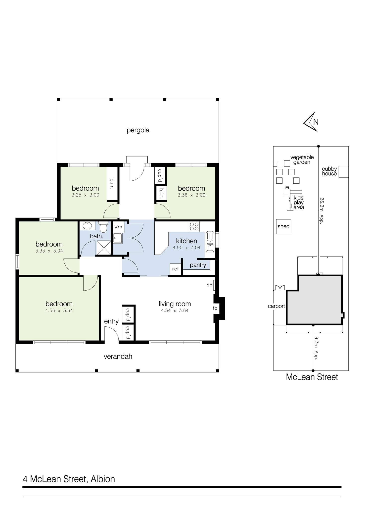 Floorplan of Homely house listing, 4 McLean Street, Albion VIC 3020