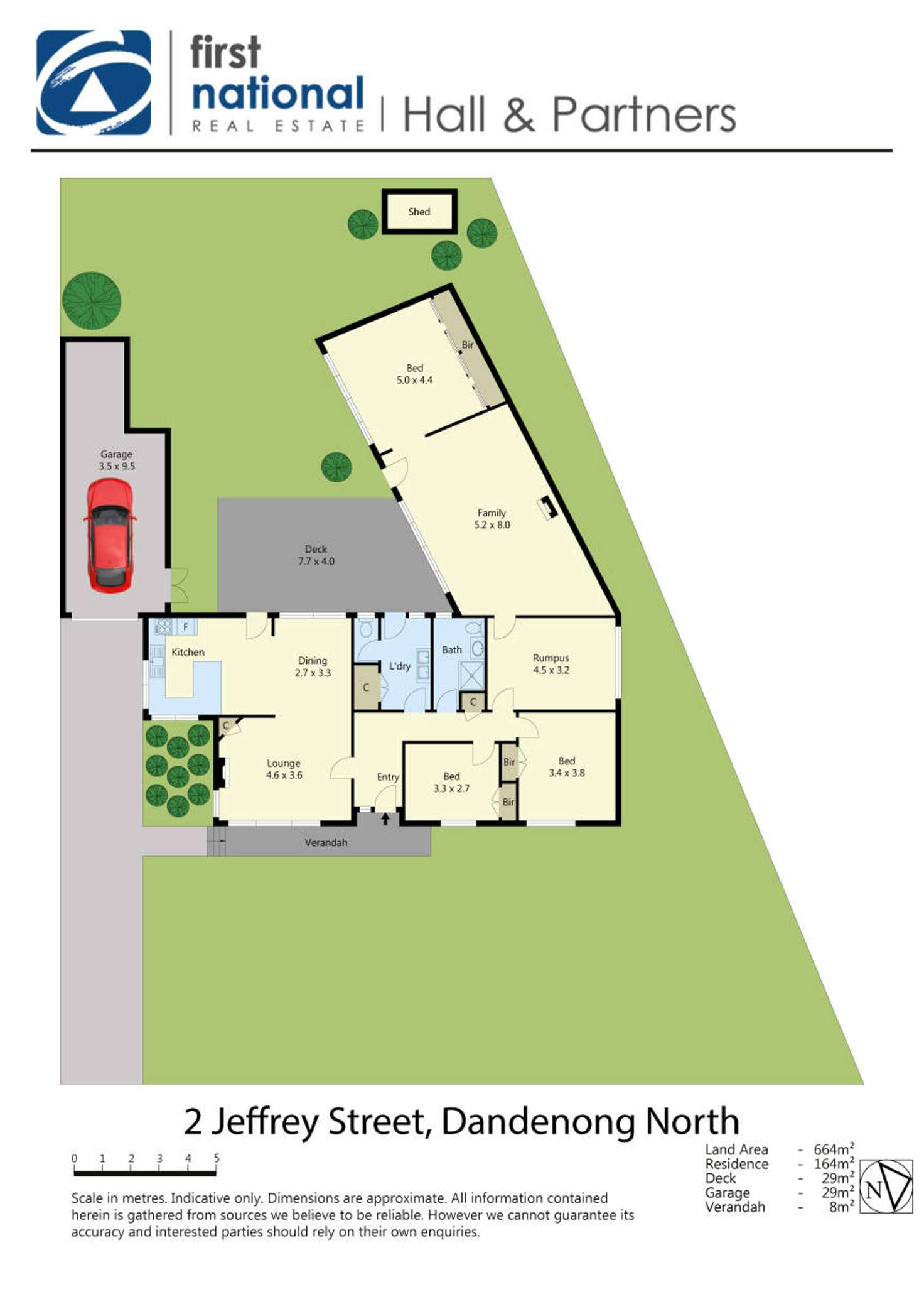 Floorplan of Homely house listing, 2 Jeffrey Street, Dandenong North VIC 3175