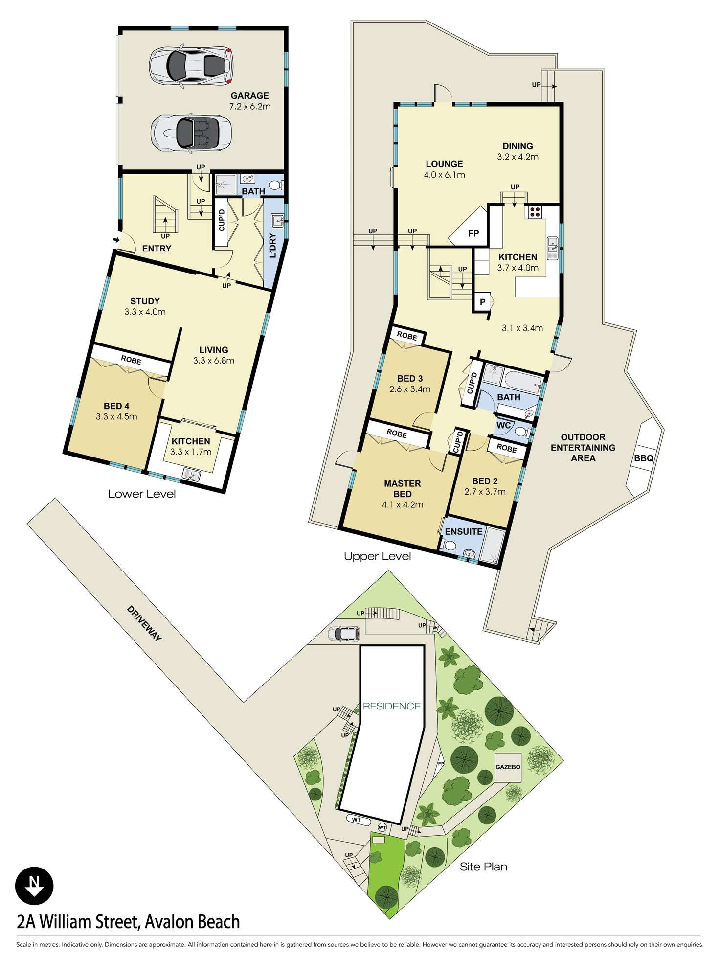 Floorplan of Homely house listing, 2A William Street, Avalon Beach NSW 2107