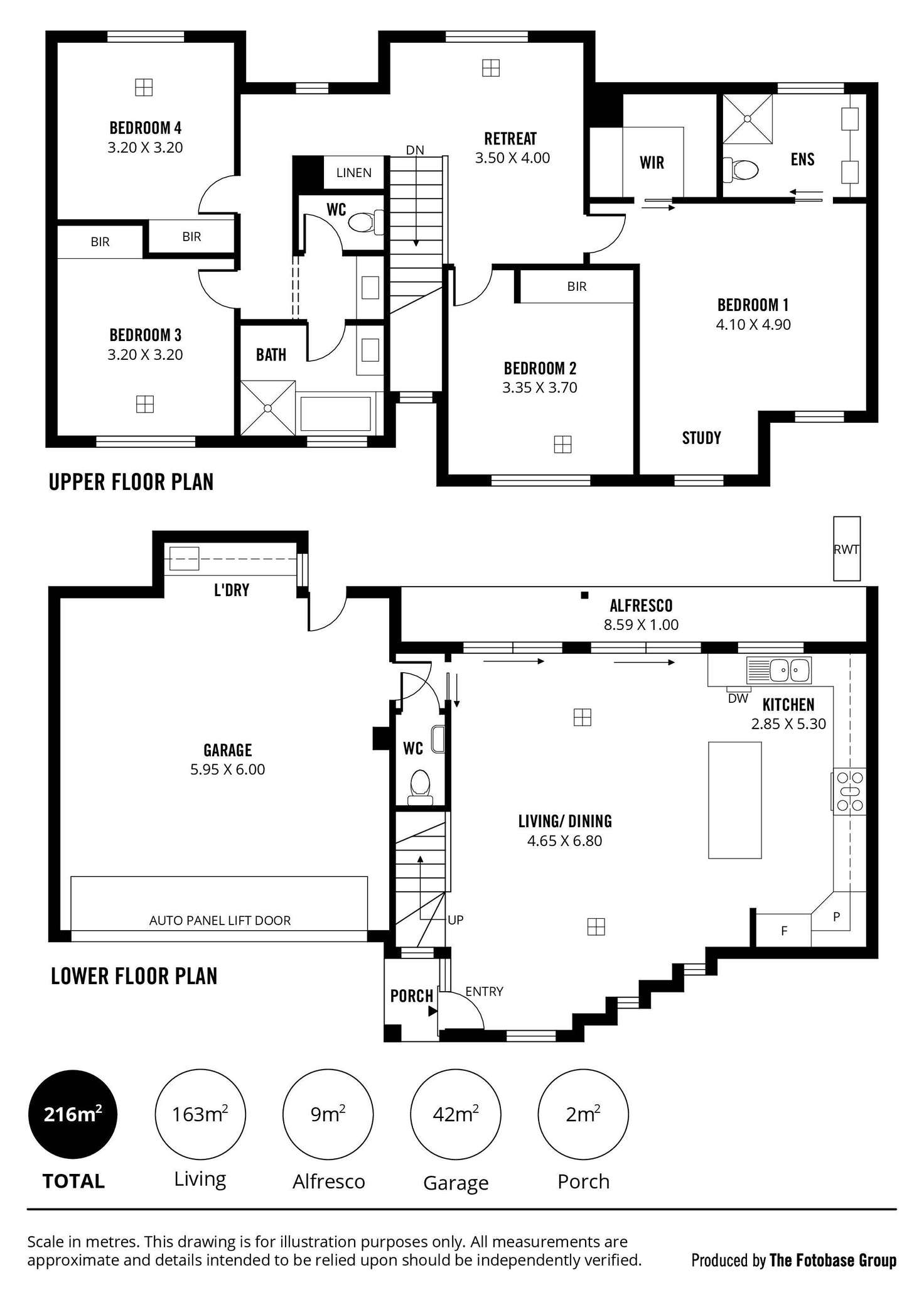 Floorplan of Homely townhouse listing, 27C Beauchamp Street, Kurralta Park SA 5037
