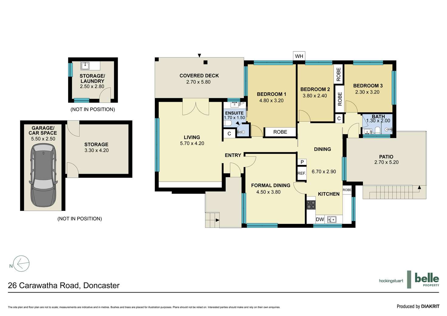 Floorplan of Homely house listing, 26 Carawatha Road, Doncaster VIC 3108