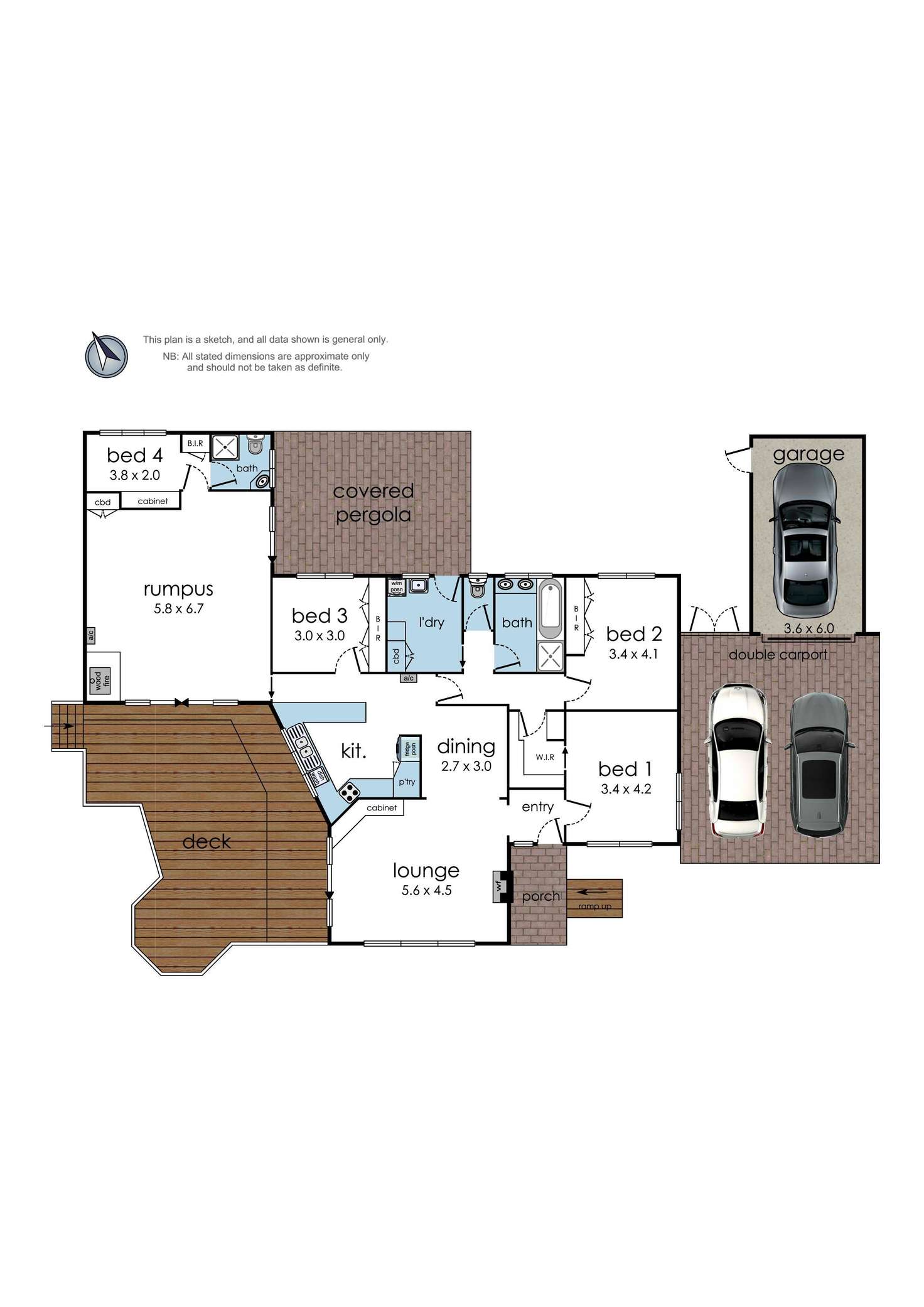 Floorplan of Homely house listing, 4 Contour Court, Chirnside Park VIC 3116