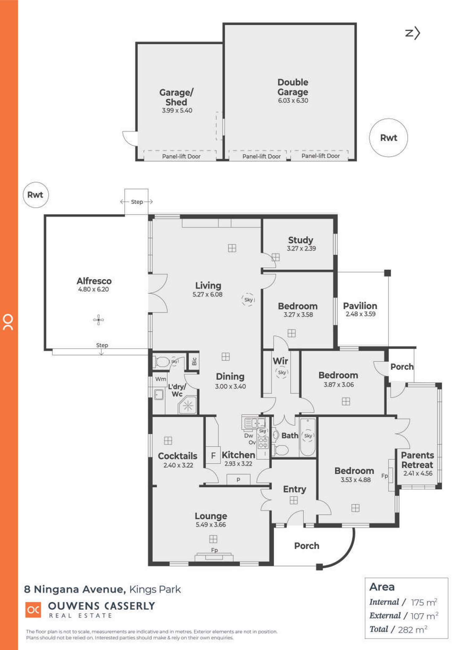 Floorplan of Homely house listing, 8 Ningana Avenue, Kings Park SA 5034