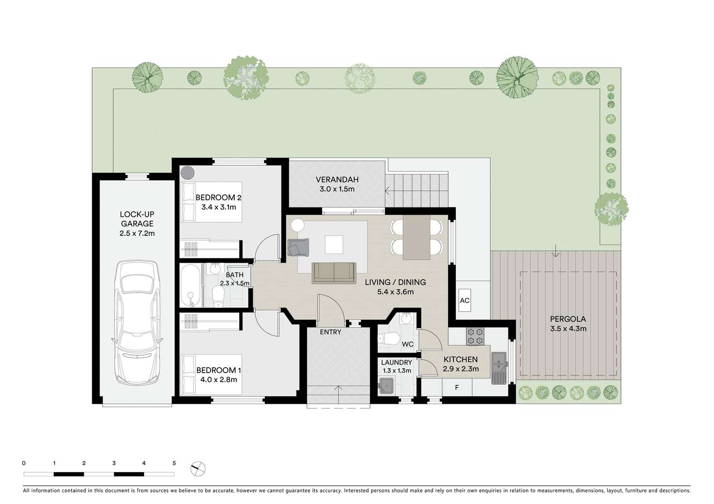Floorplan of Homely villa listing, 5/5 Garden Street, Belmore NSW 2192