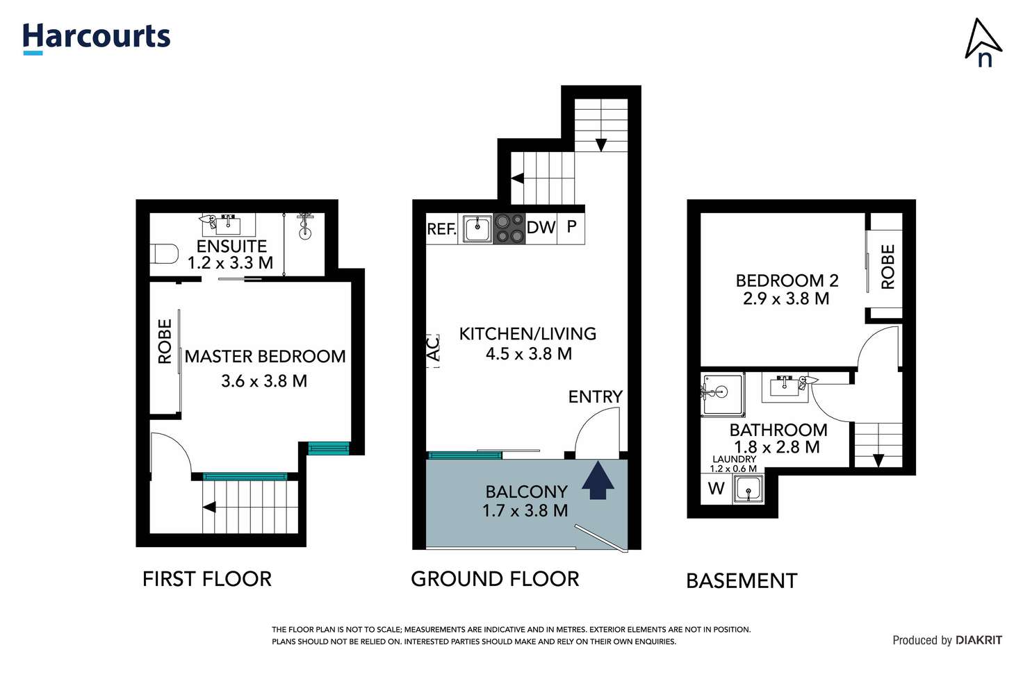 Floorplan of Homely apartment listing, 3/5 Blanch Street, Preston VIC 3072
