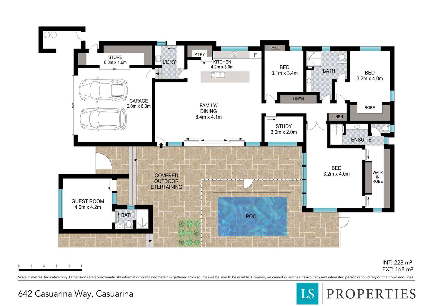 Floorplan of Homely house listing, 642 Casuarina Way, Casuarina NSW 2487