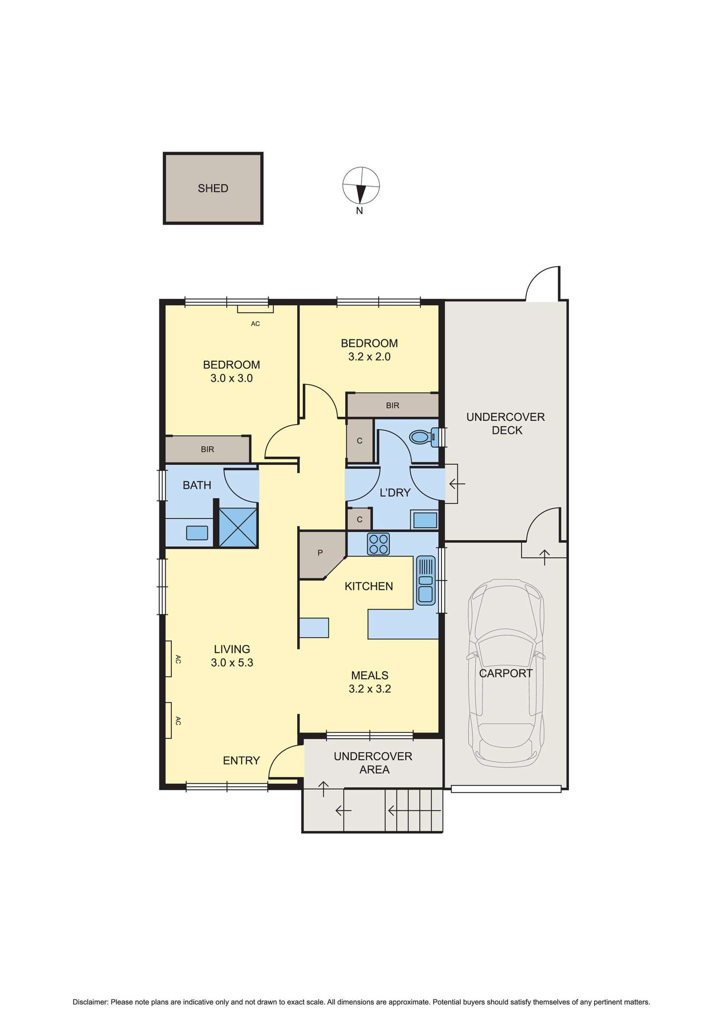 Floorplan of Homely unit listing, 89 Gremel Road, Reservoir VIC 3073