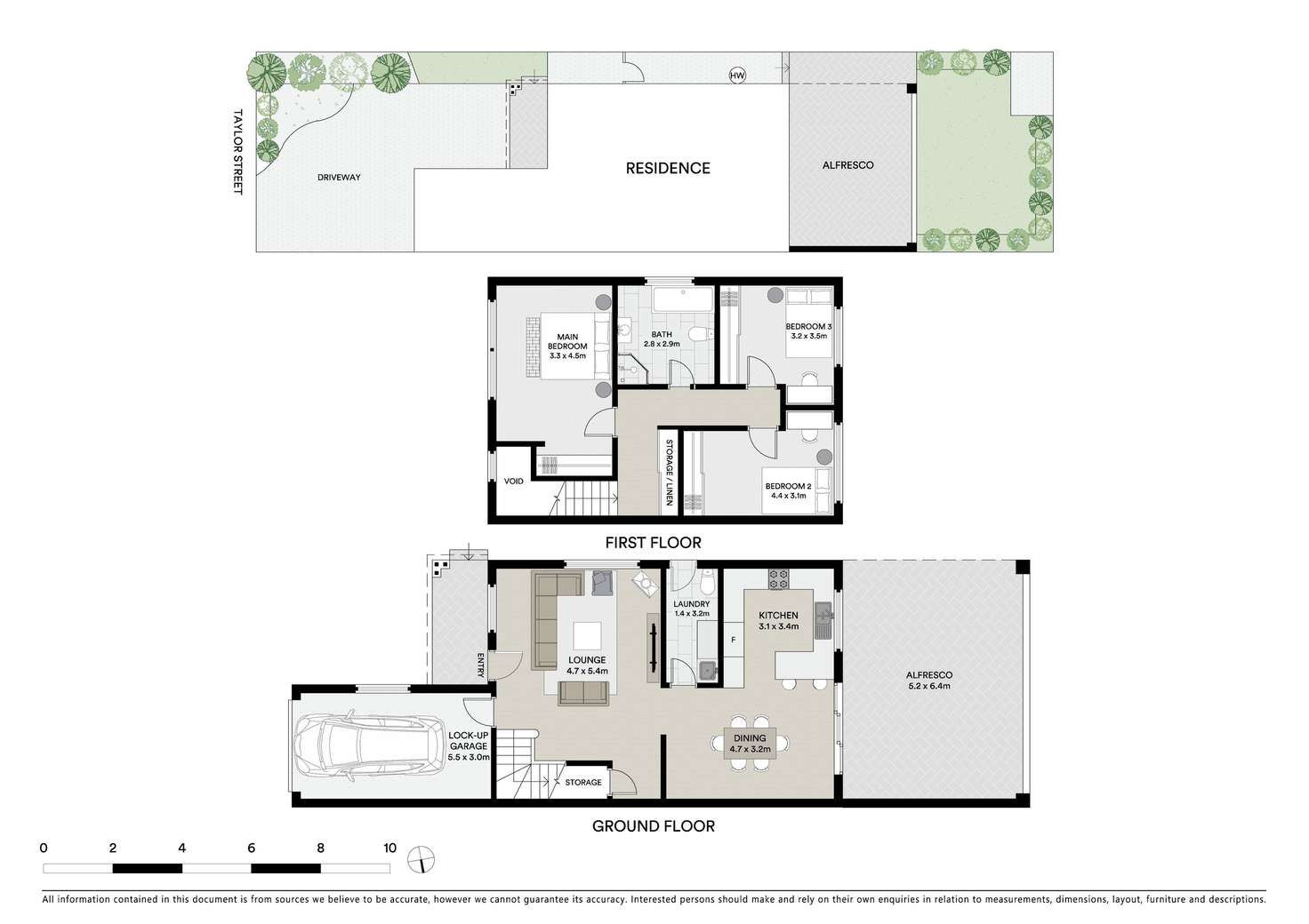 Floorplan of Homely semiDetached listing, 107A Taylor Street, Condell Park NSW 2200