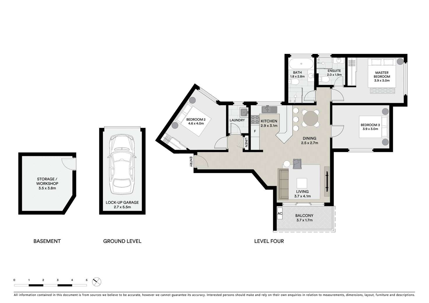 Floorplan of Homely apartment listing, 16/120a Clovelly Road, Randwick NSW 2031