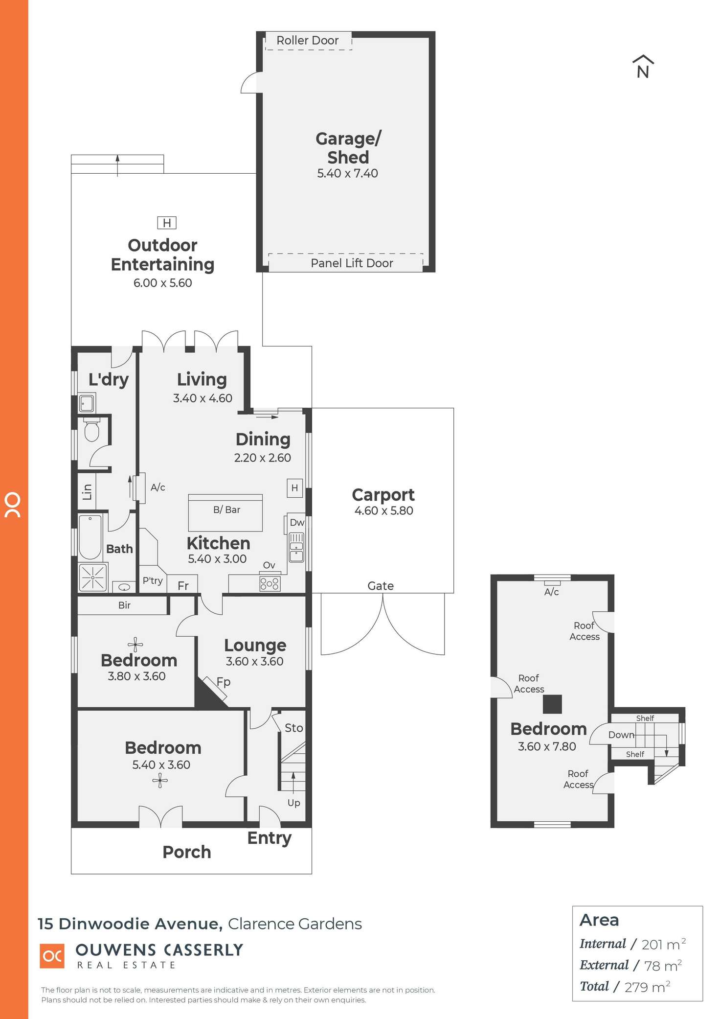 Floorplan of Homely house listing, 15 Dinwoodie Avenue, Clarence Gardens SA 5039