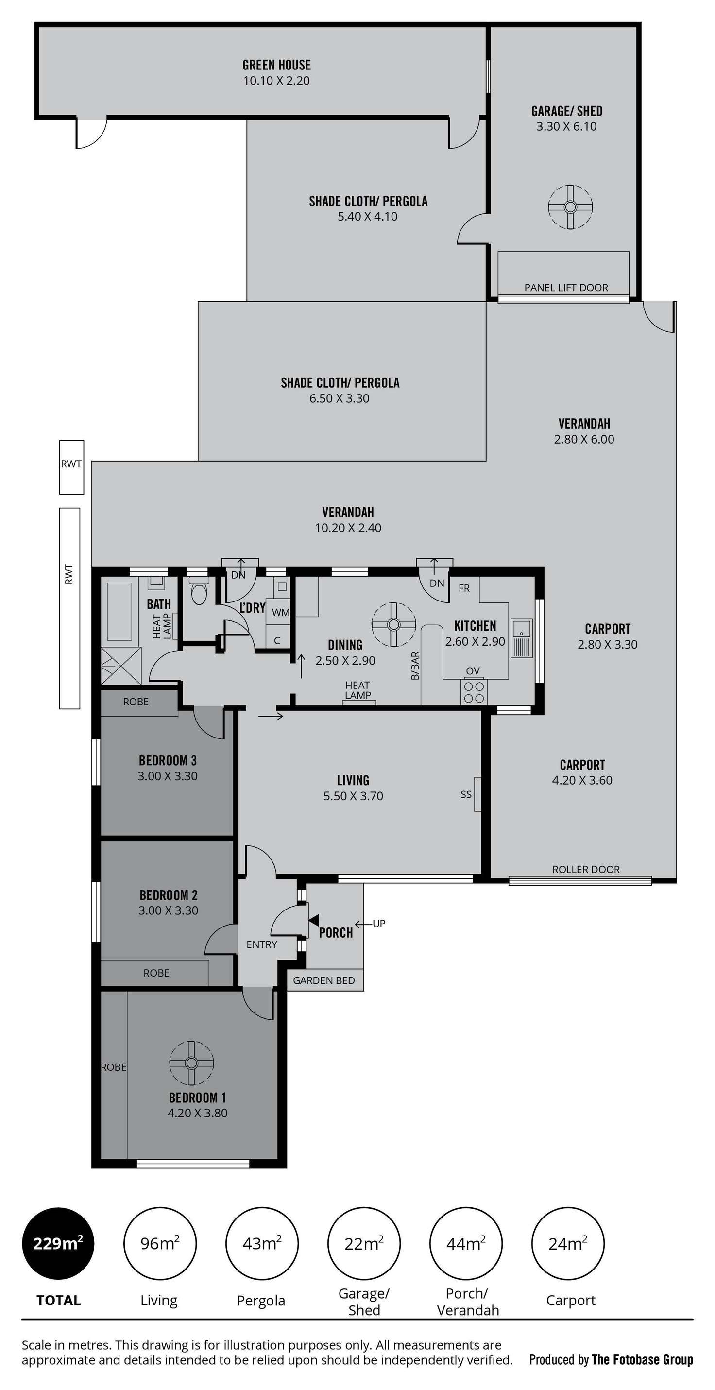 Floorplan of Homely house listing, 12 Baker Street, Birkenhead SA 5015