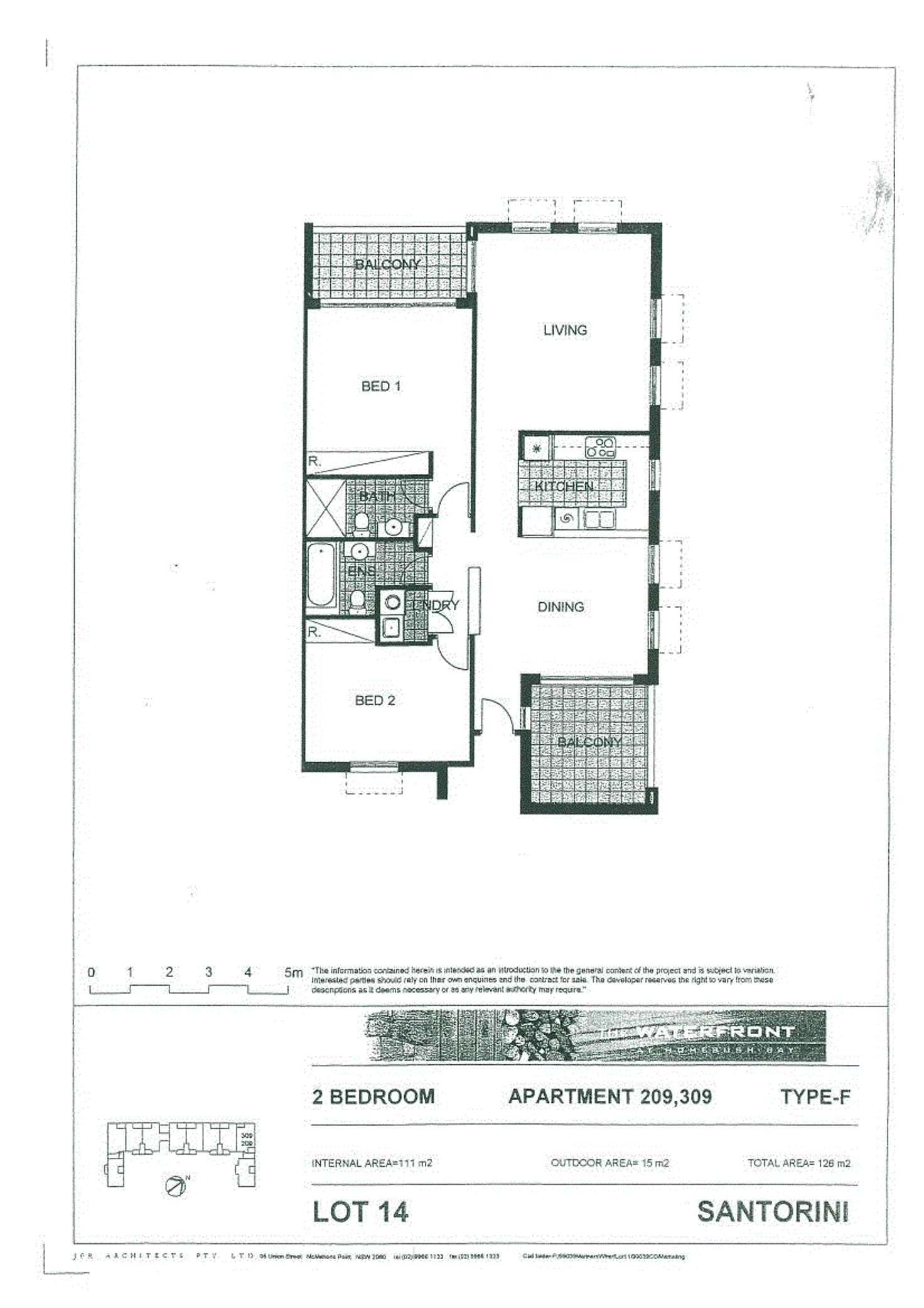 Floorplan of Homely apartment listing, 209/4 The Piazza, Wentworth Point NSW 2127