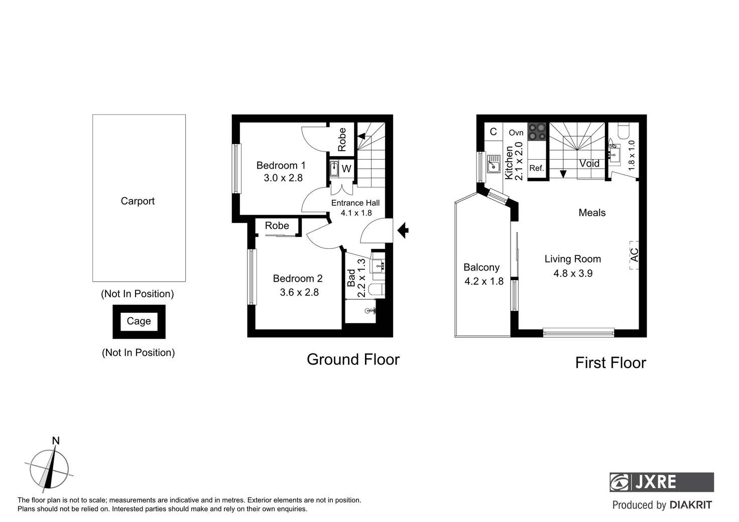 Floorplan of Homely townhouse listing, Lot 5/4 Albert Avenue, Oakleigh VIC 3166