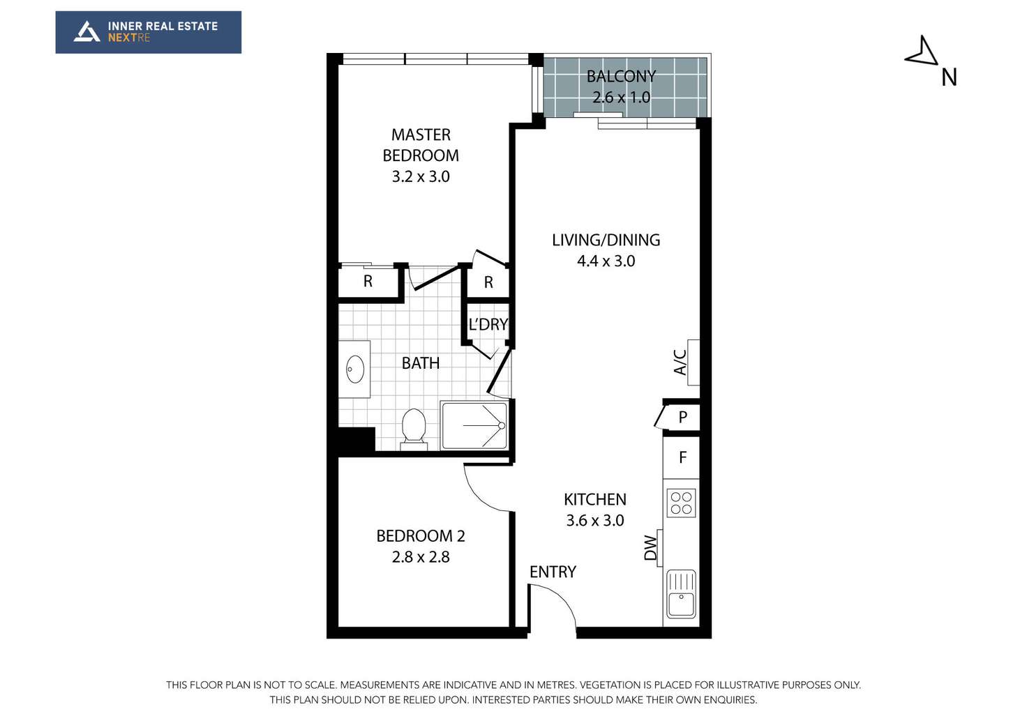 Floorplan of Homely apartment listing, 2903/109 Clarendon Street, Southbank VIC 3006