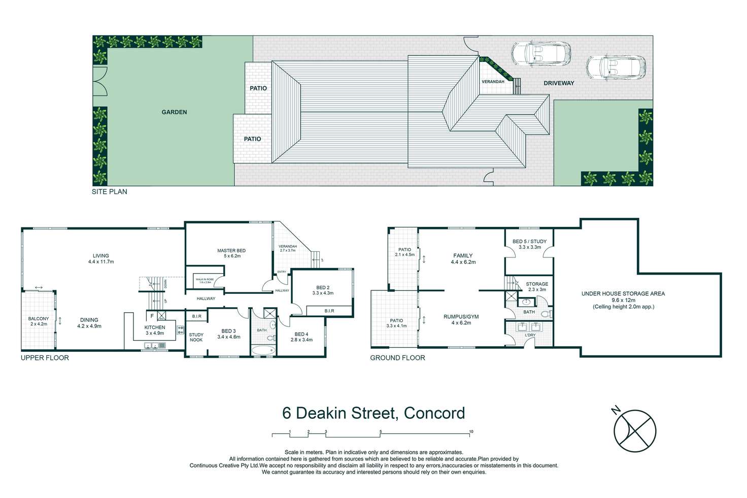 Floorplan of Homely house listing, 6 Deakin Street, Concord NSW 2137