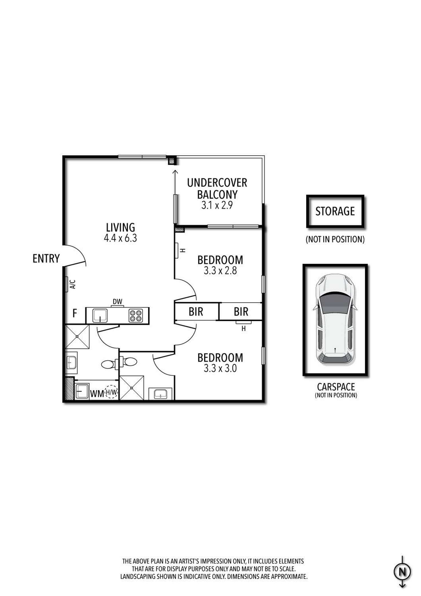 Floorplan of Homely apartment listing, 6.15/2 Plenty Road, Preston VIC 3072