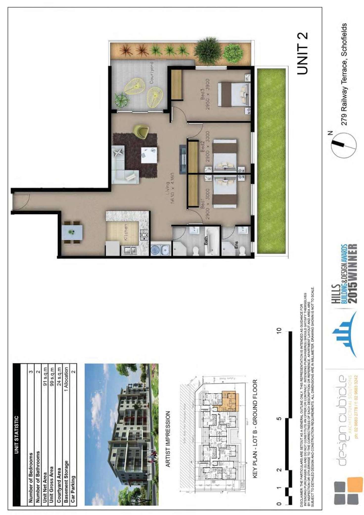 Floorplan of Homely apartment listing, 7/6 Bingham Street, Schofields NSW 2762