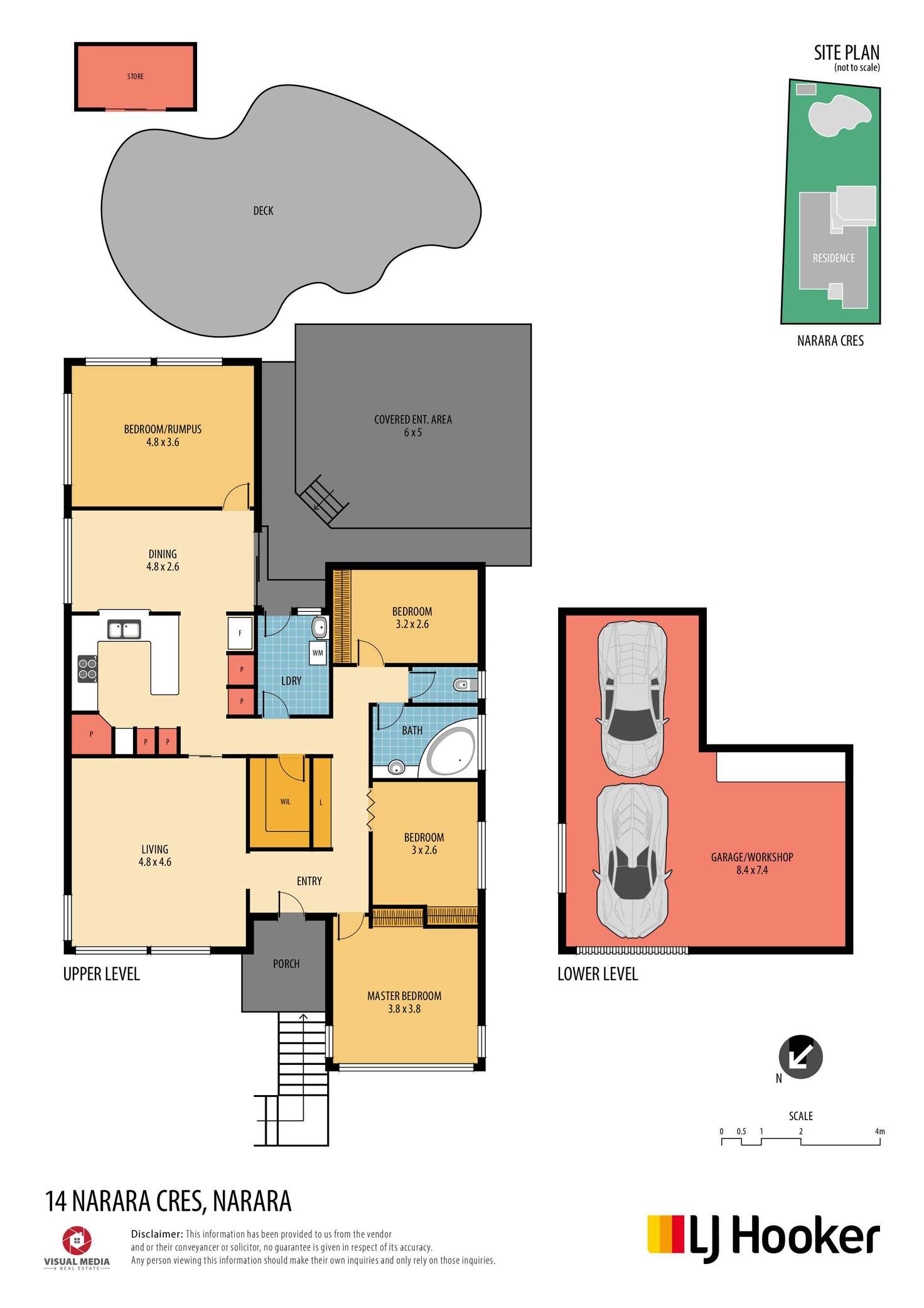 Floorplan of Homely house listing, 14 Narara Crescent, Narara NSW 2250