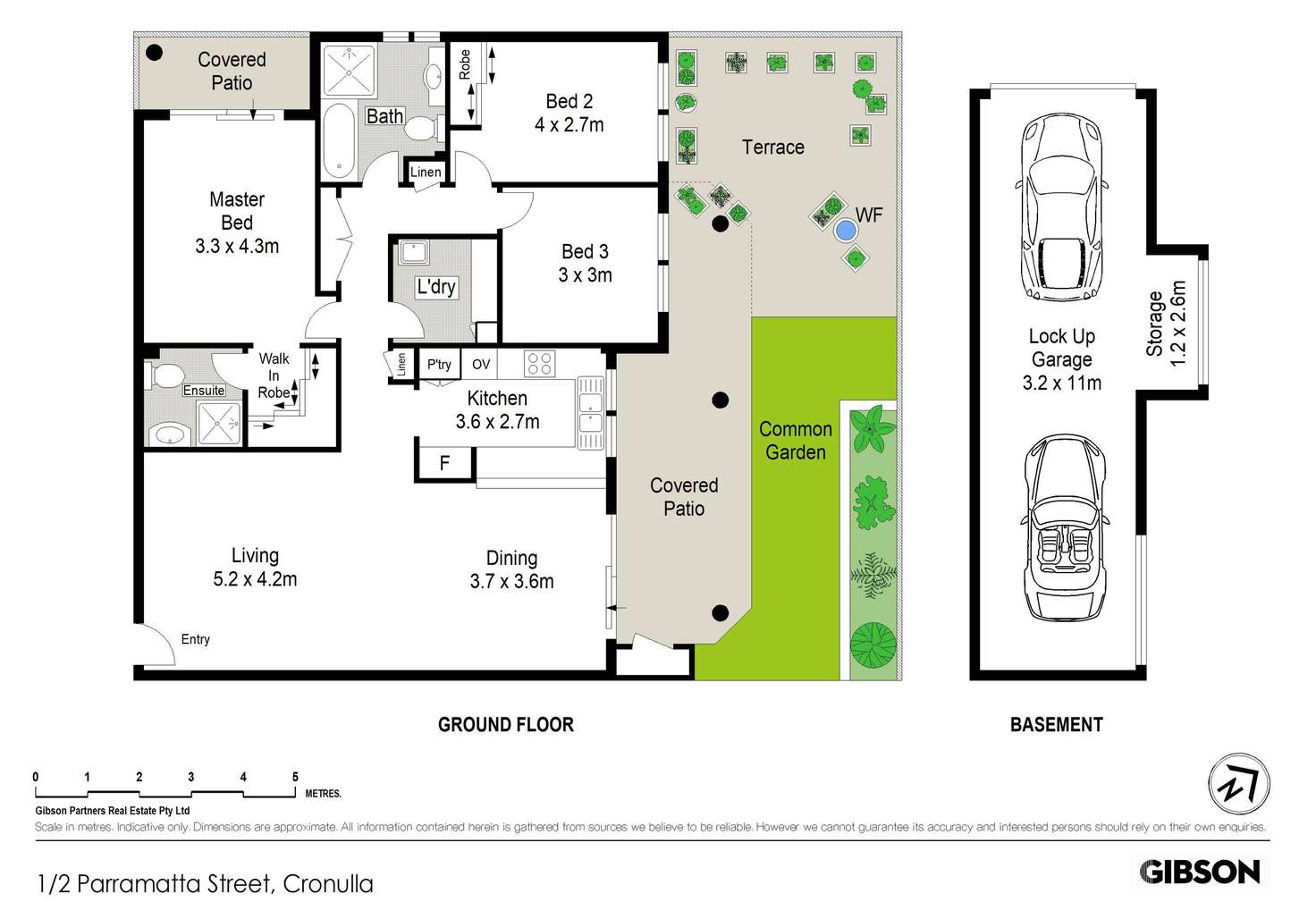 Floorplan of Homely apartment listing, 1/2-6 Parramatta Street, Cronulla NSW 2230