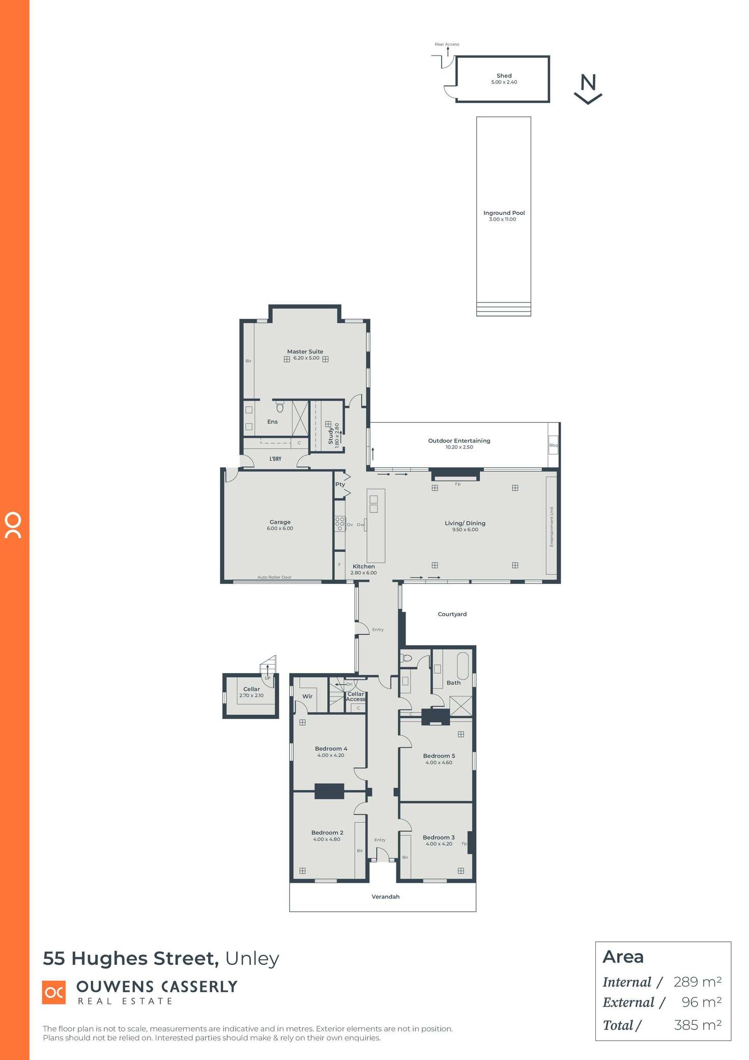 Floorplan of Homely house listing, 55 Hughes Street, Unley SA 5061