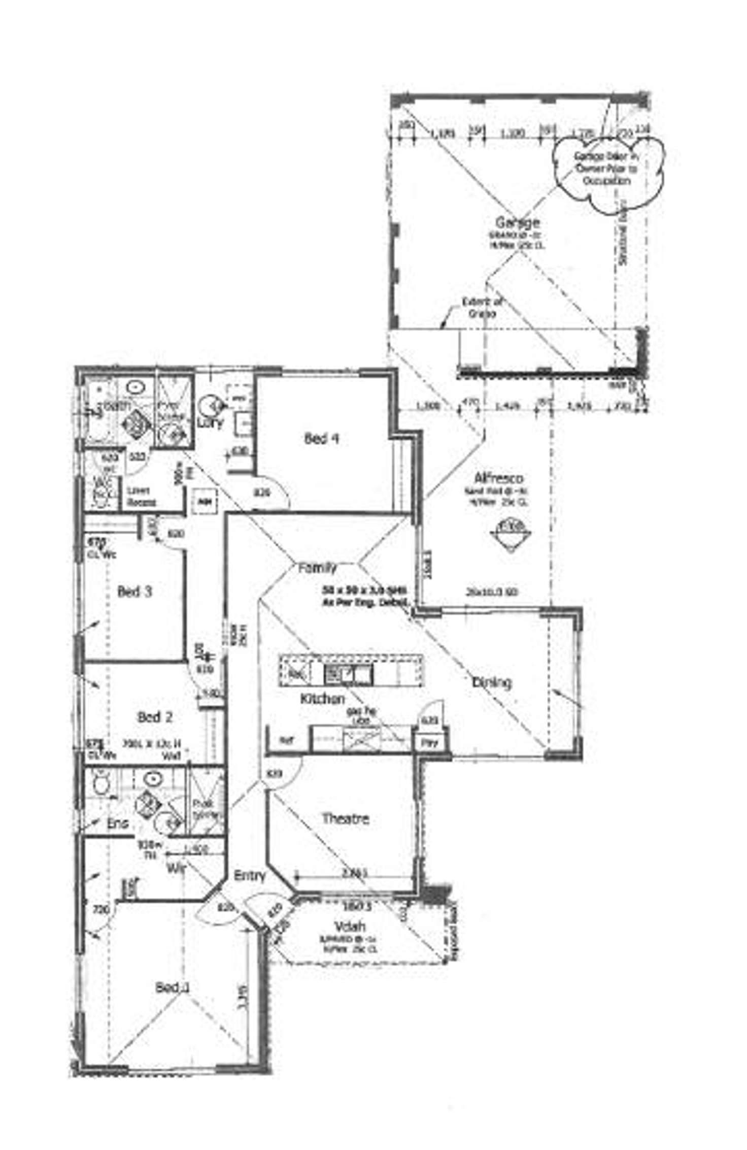 Floorplan of Homely house listing, 5 Berkeley Loop, Piara Waters WA 6112