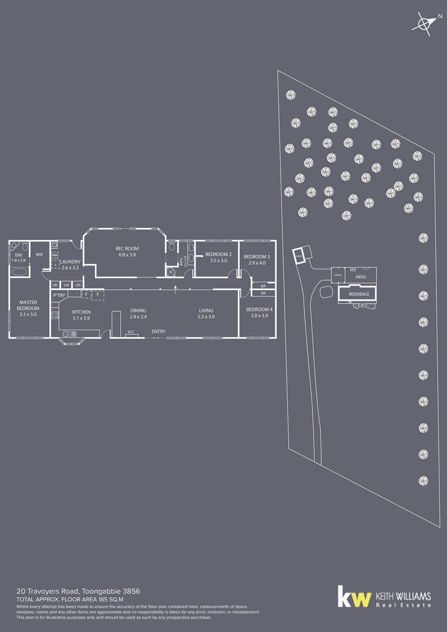 Floorplan of Homely house listing, 20 Travoyers Road, Toongabbie VIC 3856