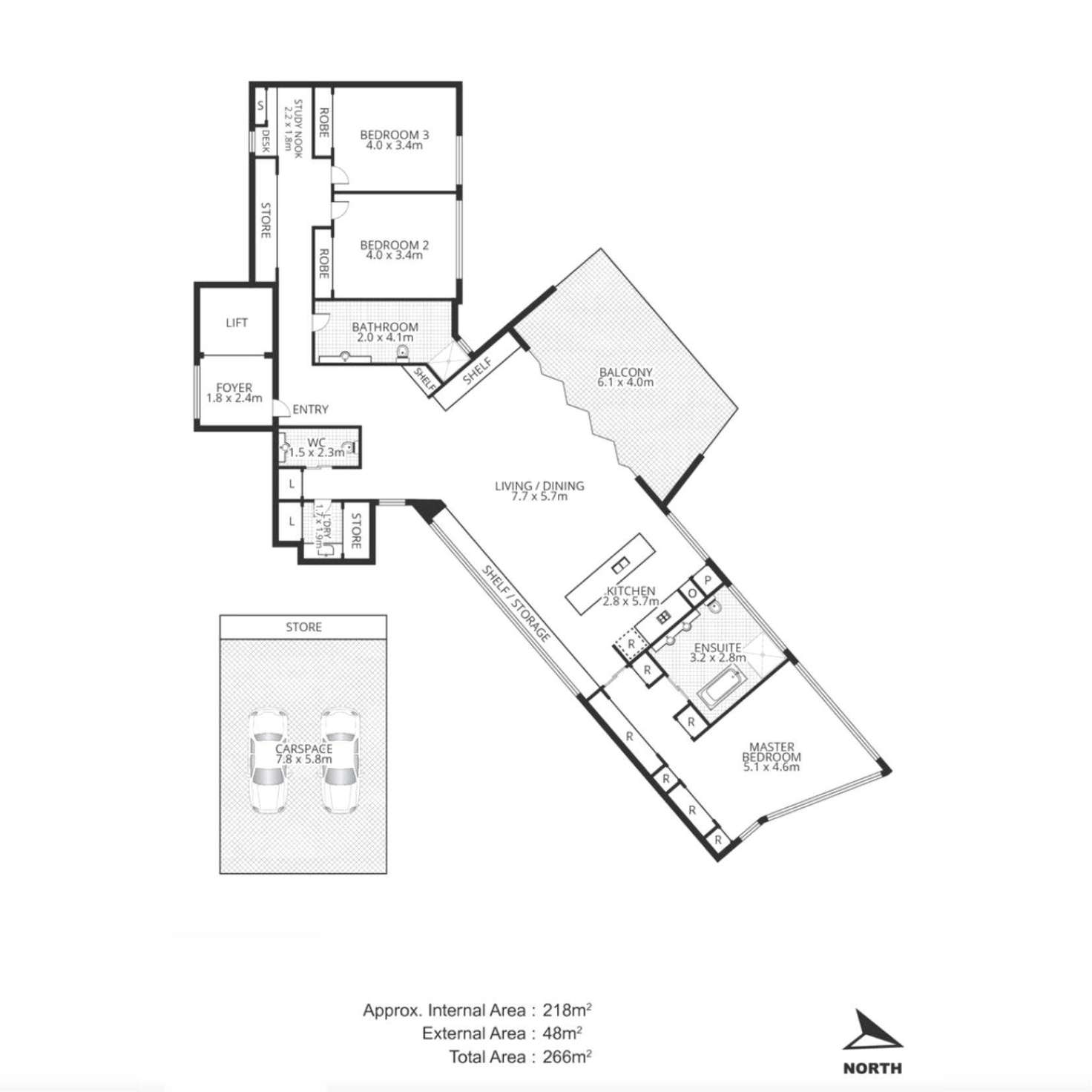 Floorplan of Homely apartment listing, 12/81 Moray Street, New Farm QLD 4005