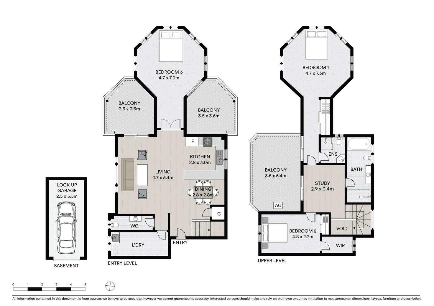 Floorplan of Homely apartment listing, 5/16 Lansdowne Street, Parramatta NSW 2150