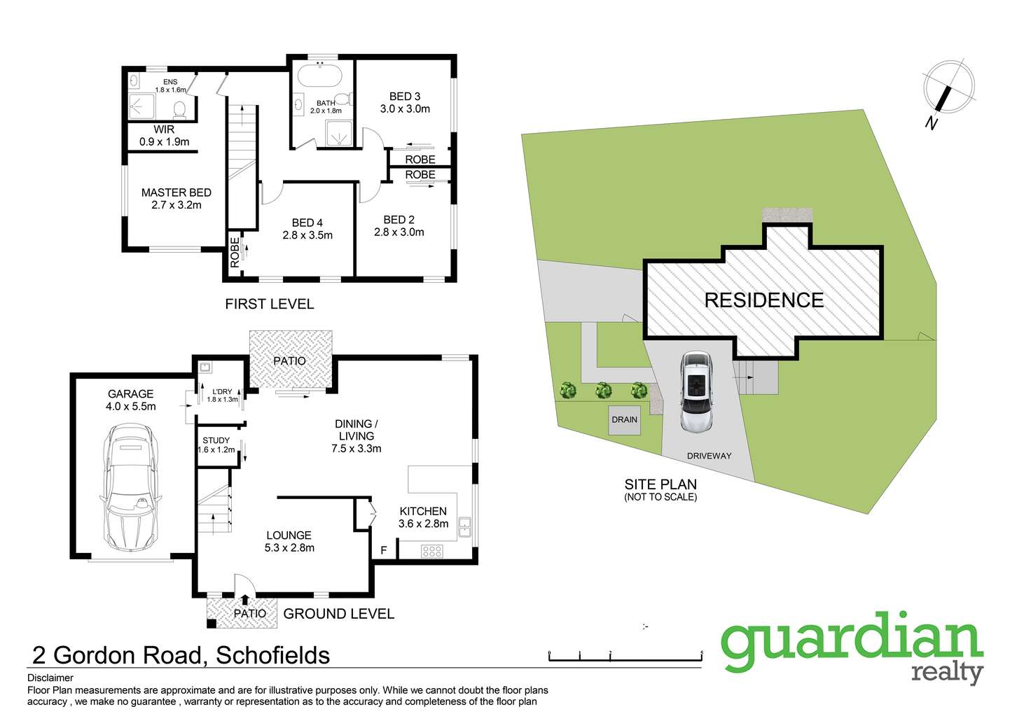 Floorplan of Homely house listing, 2 Gordon Road, Schofields NSW 2762