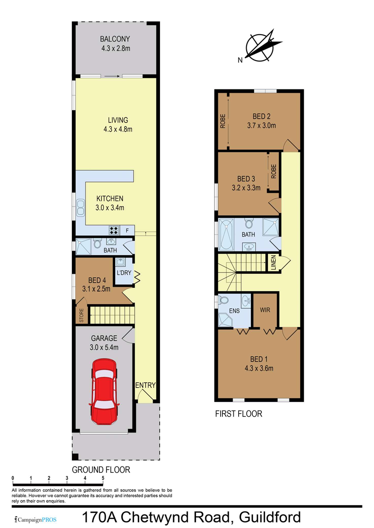 Floorplan of Homely house listing, 170a Chetwynd Road, Guildford NSW 2161