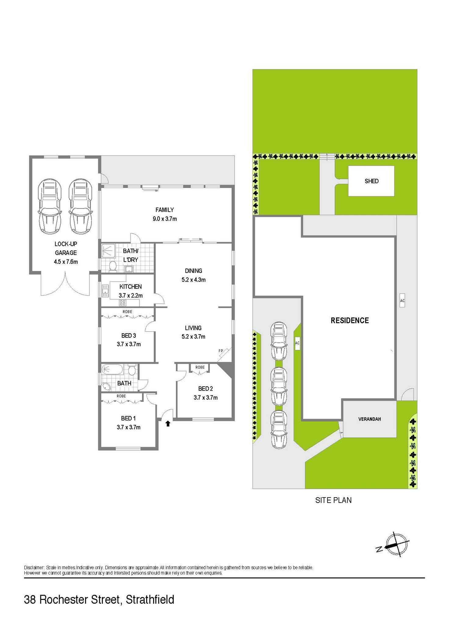 Floorplan of Homely house listing, 38 Rochester Street, Strathfield NSW 2135